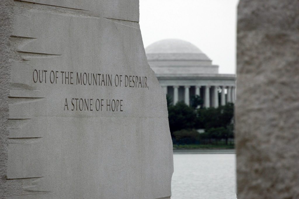 Martin Luther King, JR. Memorial Quote