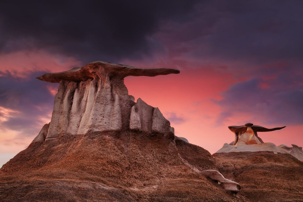 Explore the Bisti and De-Na-Zen Badlands