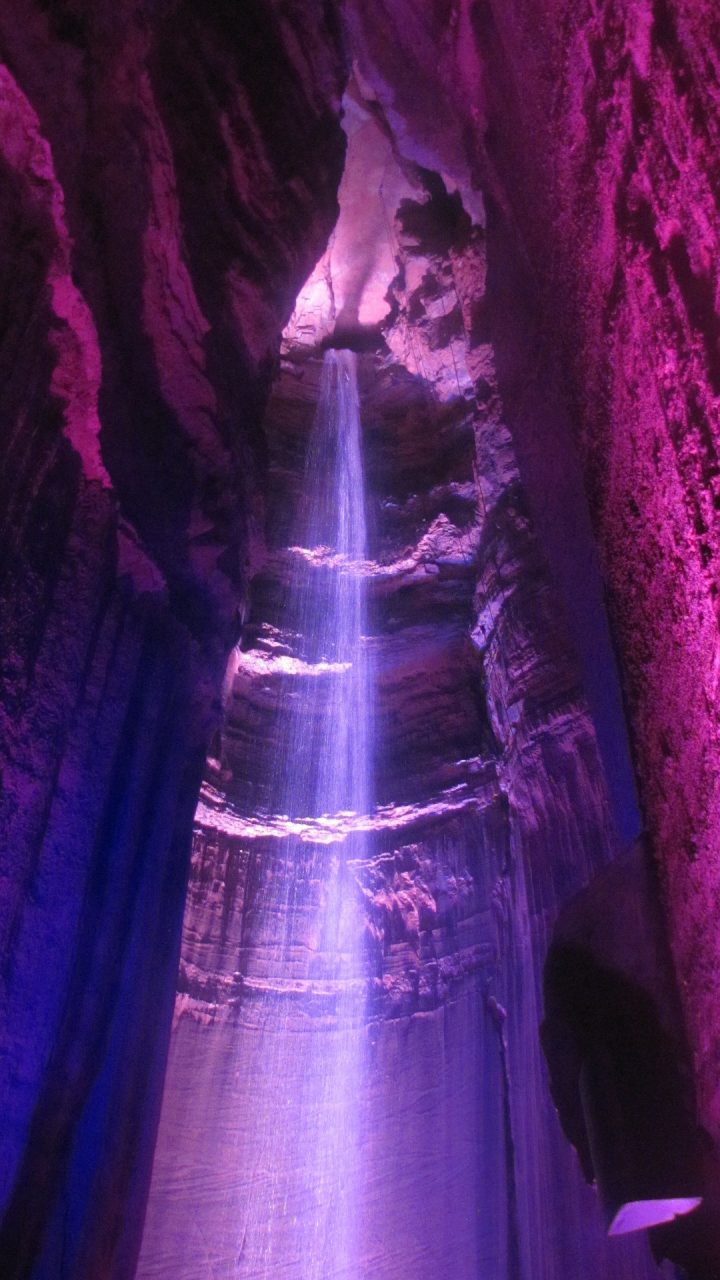 Visiting Ruby Falls